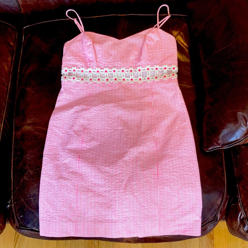Lilly Pulitzer summer peekaboo dress